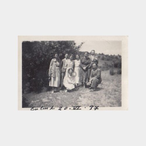 1937 Ankara Çubuk Aile Konulu Fotoğraf