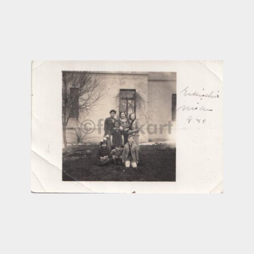 1940 Eskişehir Ailesi Konulu Fotoğraf