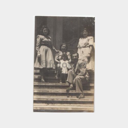 1940 Şehir Ailesi Grup Konulu Fotoğraf