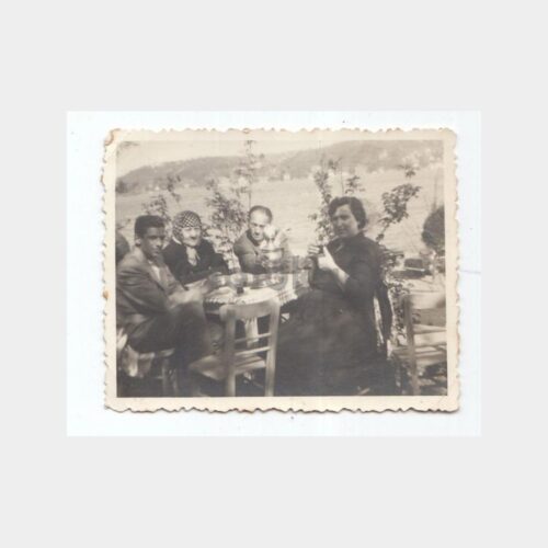 1940 Boğaziçi Emirgan Aile Grup Konulu Fotoğraf