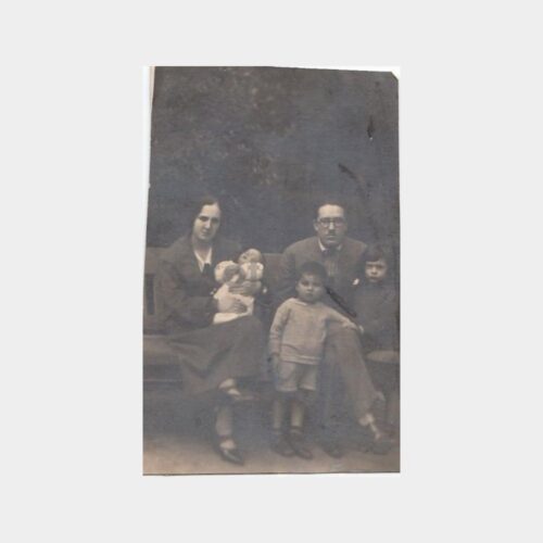 1930 Aile Konulu Stüdyo Fotoğraf