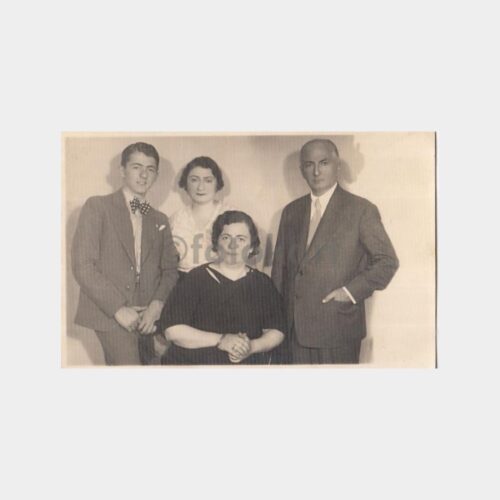 1940 Ankara Ailesi Konulu Fotoğraf