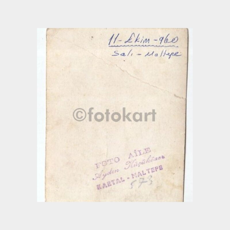1960 Kartal Maltepe Foto Aile - Bebek Konulu Fotoğraf - Görsel 2
