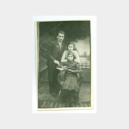 1934 Stüdyo Arka Plan - Aile Fotoğraf