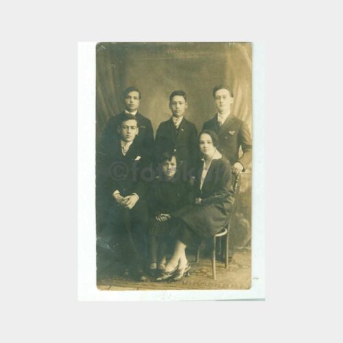 1930 Stüdyo Aile Görünüş Fotoğraf