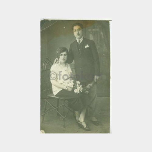 1931 Aile Konulu Stüdyo Fotoğraf