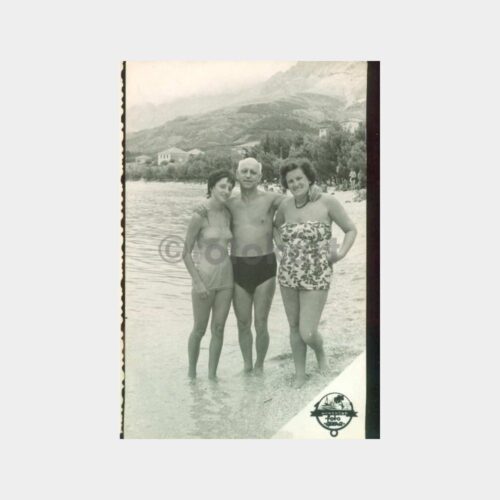 1950 Plaj Aile Görünüş Fotoğraf
