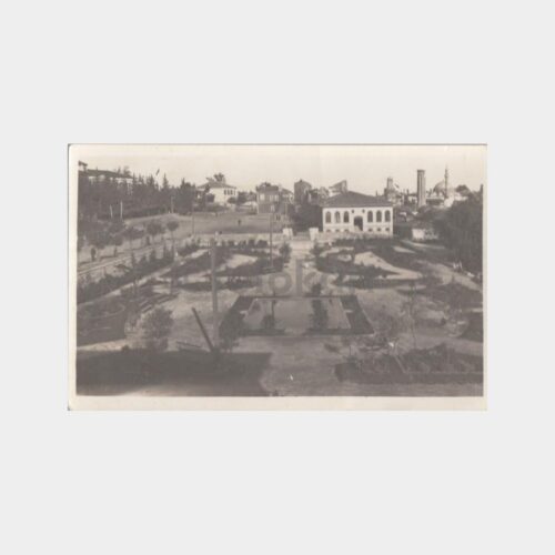 1938 Antalya Park Görünüş Konulu Fotokart