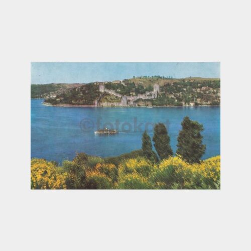 1968 Boğaziçi Rumelihisarı Görünüş Kartpostal