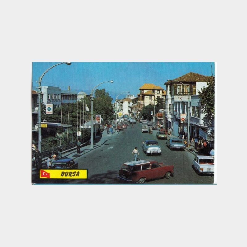 1974 Bursa Çekirge Görünüş Kartpostal