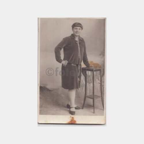 1929 Bursa Şahika İsimli Kadın Stüdyo Fotoğraf