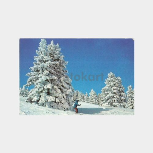 Bursa Uludağ Kış Görünüş Kartpostal