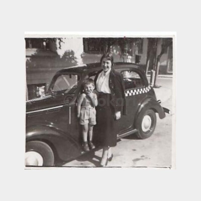 1951 Bursa Damalı Otomobil Konulu Fotoğraf