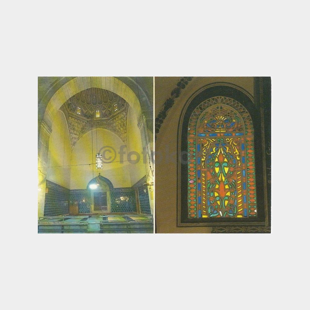1978 Bursa Yeşil Camii İçinden Görünüş Kartpostal