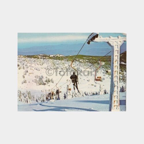 1978 Bursa Uludağ Görünüş Kartpostal