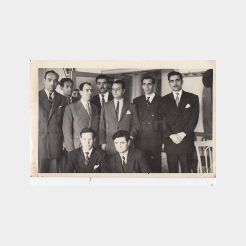1952 Bursa Türk-İş Sendika Konfederasyonu 2 Adet Fotoğraf