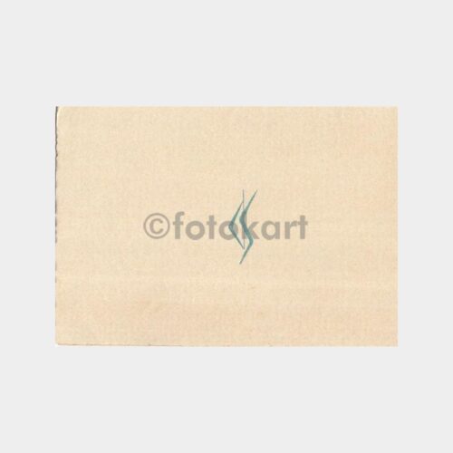 1940 Büyükada Splendid Oteli Tebrik Kartı