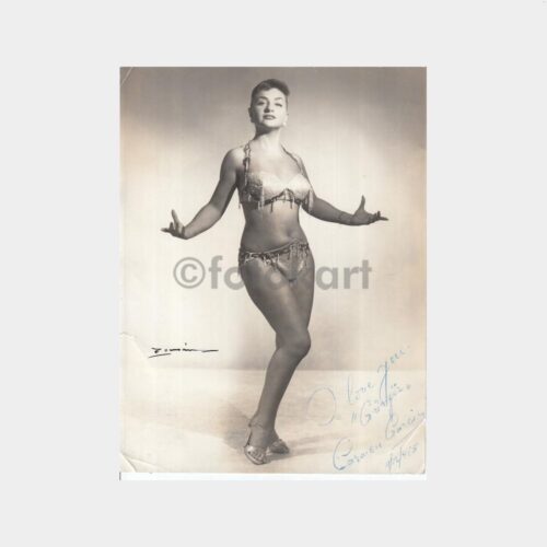 1958 Dansöz Carmen Garcia Konulu Fotoğraf