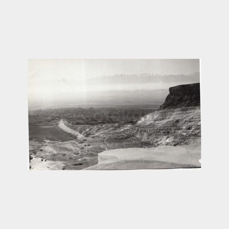 1960 Denizli Pamukkale Hierapolis 8 Adet Arşiv Fotoğraf