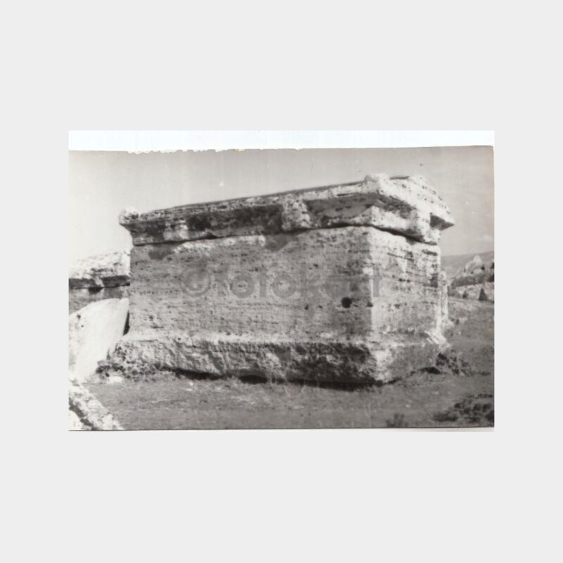 1960 Denizli Pamukkale Hierapolis 8 Adet Arşiv Fotoğraf - Görsel 6