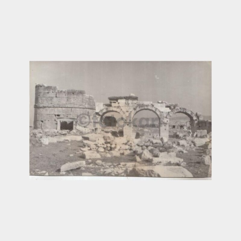1960 Denizli Pamukkale Hierapolis 8 Adet Arşiv Fotoğraf - Görsel 7