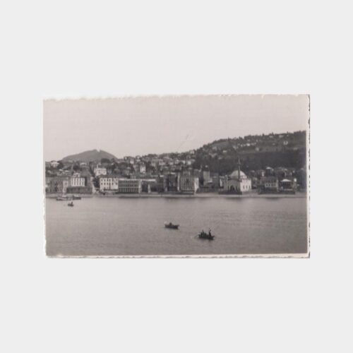 1938 Giresun Sahilden Görünüş Konulu Fotokart