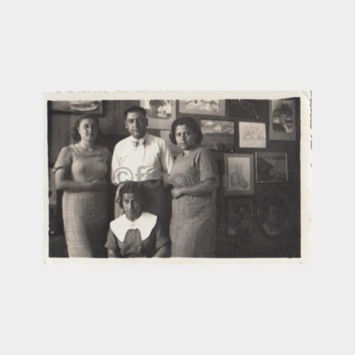 1940 Kandilli Kız Lisesi Konulu 2 Adet Fotoğraf