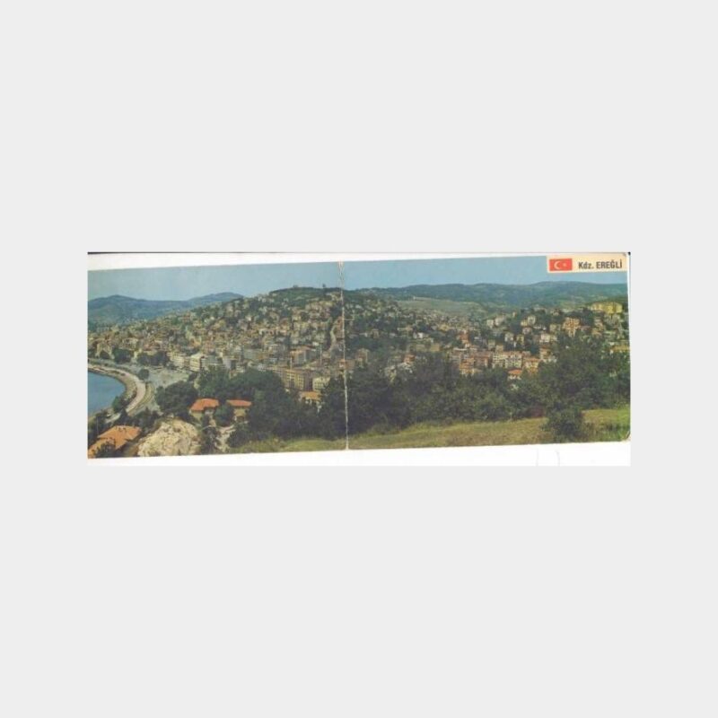 Karadeniz Ereğli Panaromik Büyük Ebat Kartpostal