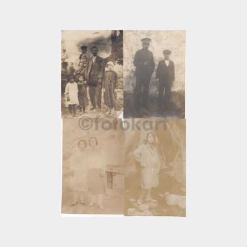 1931 Konya Sille Konulu 11 Adet Albüm Fotoğrafları