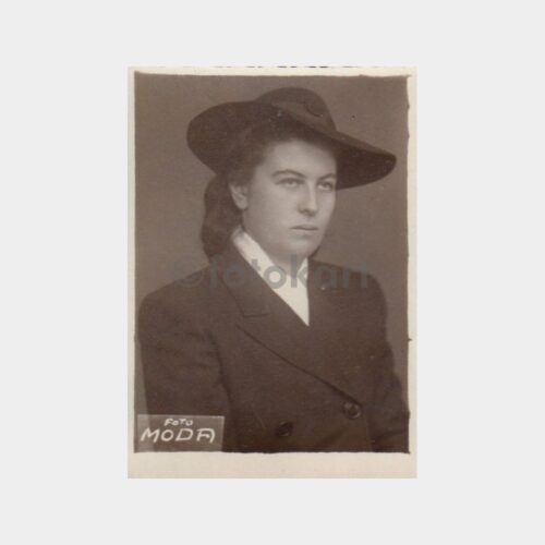 1946 Foto Moda - Şapkalı Kadın Konulu Fotoğraf