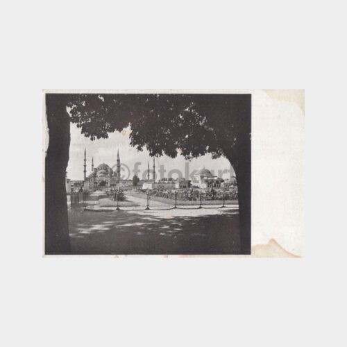 1939 New York Dünya Fuarı için Bastırılan İstanbul Kartı