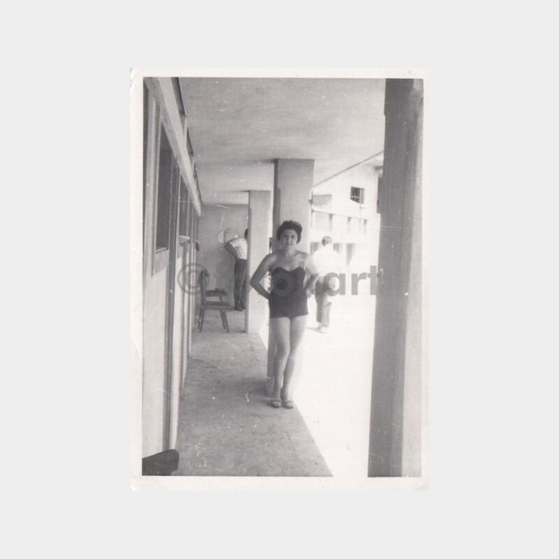 1960 Kartal Nizam Plajı Konulu 2 Adet Fotoğraf - Görsel 2