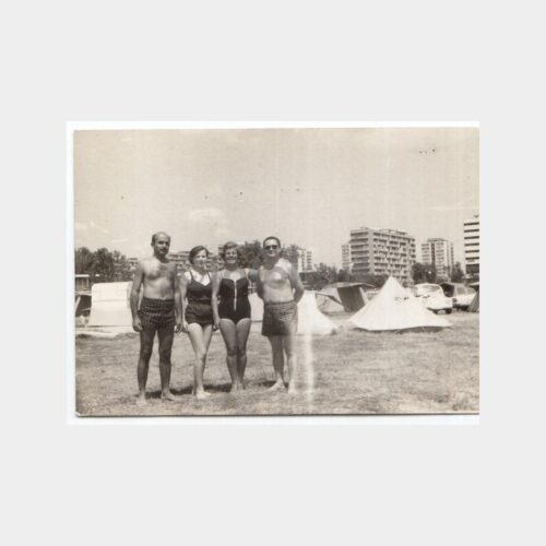 1968 Plaj Kamping Konulu Fotoğraf