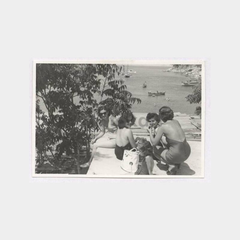 1954 İstanbul Plaj Konulu Fotoğraflar - Görsel 2