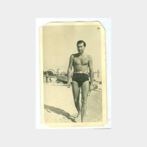 1960 İstanbul Plaj Bay Fotoğraf