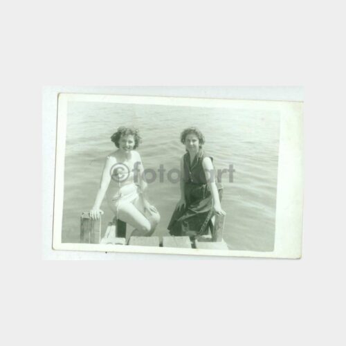 1950 Plaj ve Kadın Konulu Fotoğraf