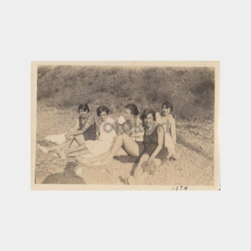 1929 Plaj Kadınlar Konulu Fotoğraf