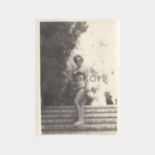 1960 Plaj Kültürü Kadın Fotoğrafı