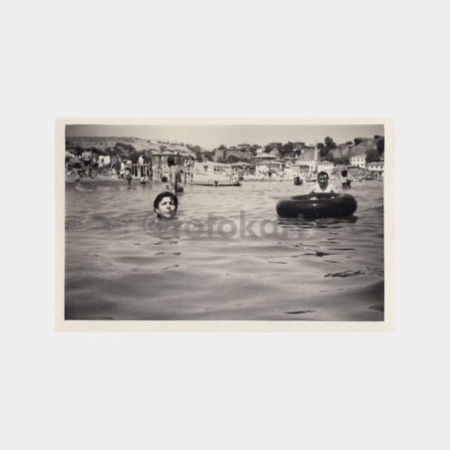 1959 Batı Karadeniz Sahili Plaj Konulu Fotoğrafı