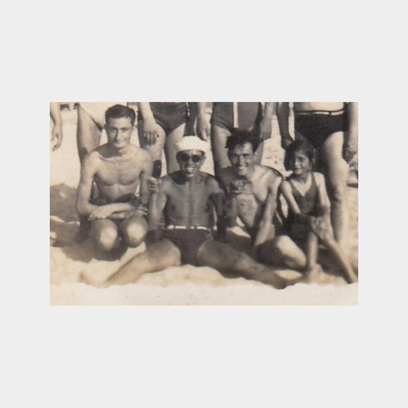 1941 Plaj Kültürü Grup Konulu Fotoğraf