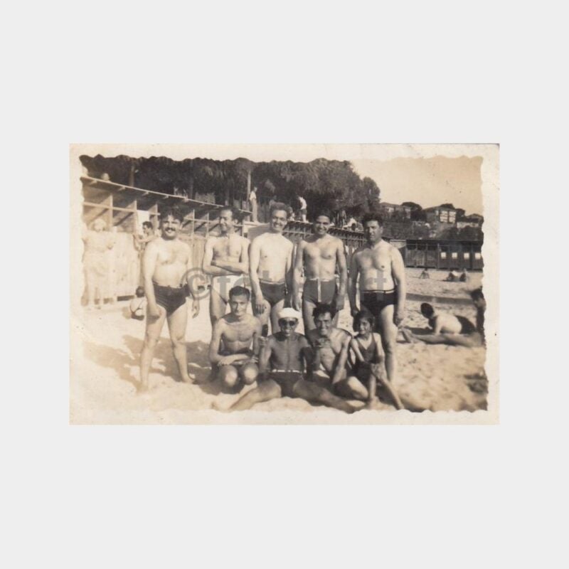 1941 Plaj Kültürü Grup Konulu Fotoğraf - Görsel 2