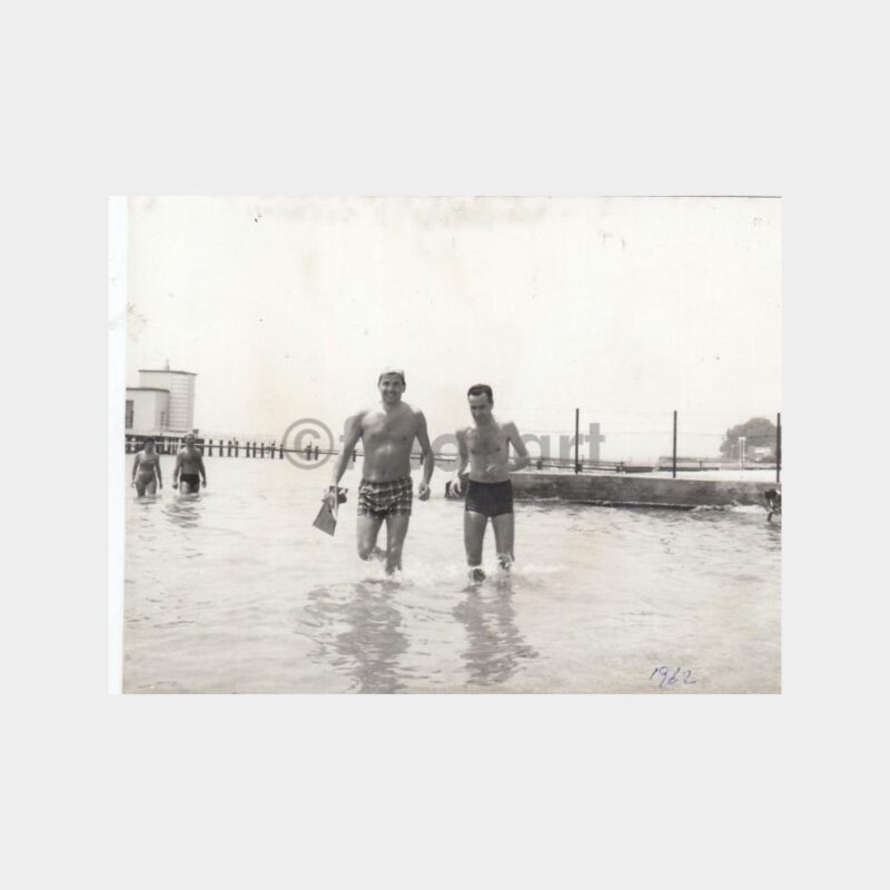 1962 Florya Plajı Konulu Fotoğraf