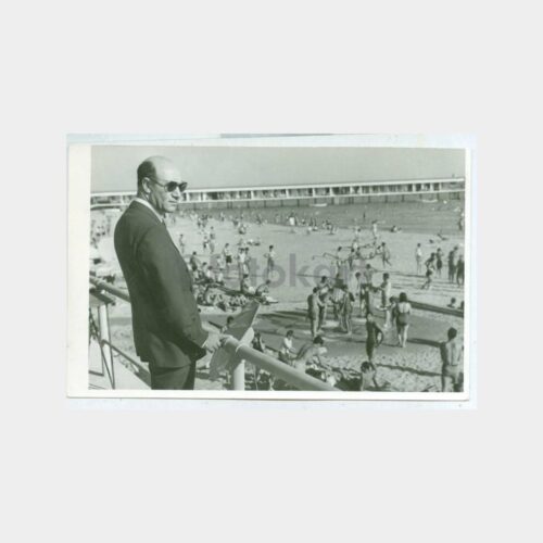 1958 İst Bld Bşk. Kemal Aygün Florya Plaj Tetkiki Fotoğraf
