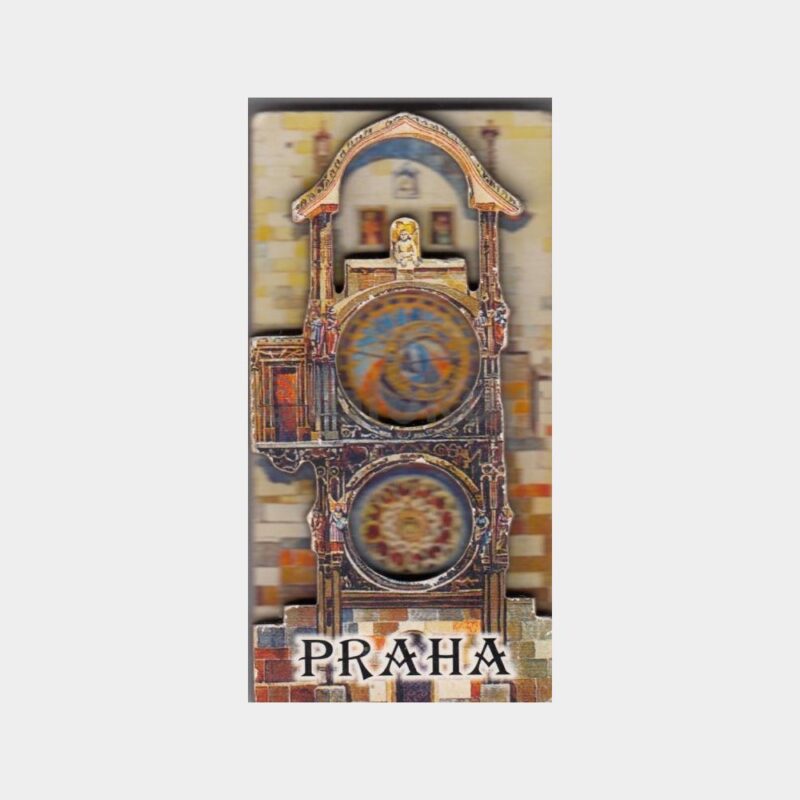 Çekya Prag Saat Kulesi Konulu Magnet