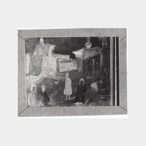 Ressam Malik Aksel Tablosuna Ait Negatif Film