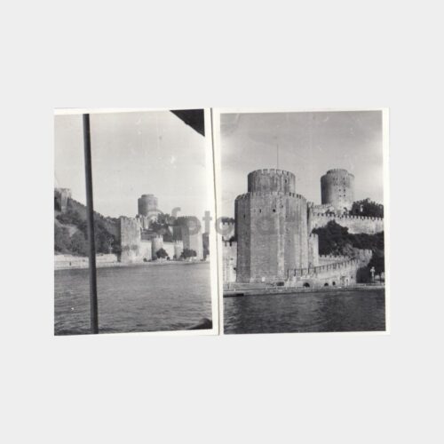 1950 Rumelihisarı Konulu 2 Adet Fotoğraf