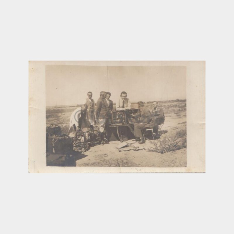 1940 Sahra Telsiz Telefon Opreratörleri Konulu Fotoğraf