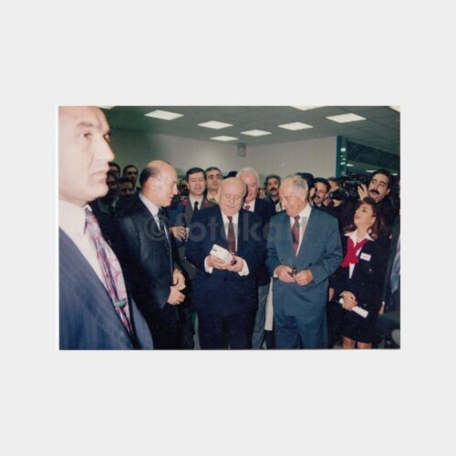 1996 Süleyman Demirel - Mis Süt Açılışı Konulu Fotoğraf