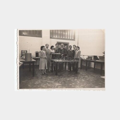 1949 Teknik Üniversite Laboratuarı 2 Adet Fotoğraf