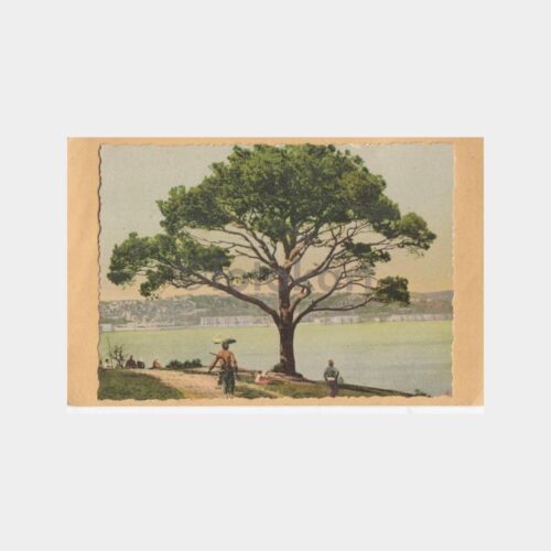 Üsküdardan Boğaziçine Bakış Konulu Kartpostal